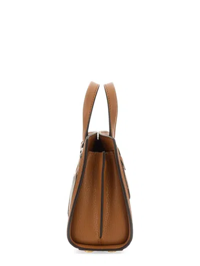 Shop Michael Kors Handbag "chantal" In Brown