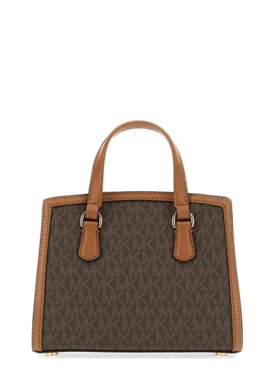 Shop Michael Kors Handbag "chantal" In Brown