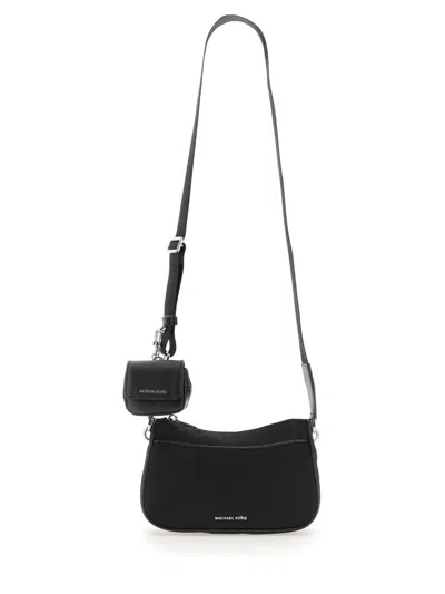 Shop Michael Kors Jetset Shoulder Bag In Black