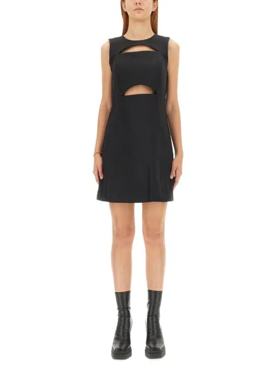 Michael Kors Dress In Stretch Crêpe In Black