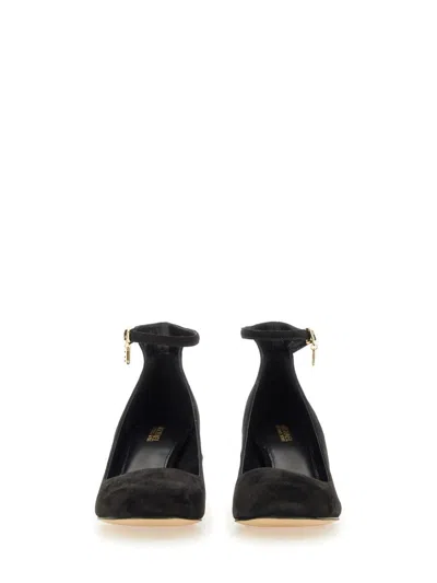 Shop Michael Kors Pearl Shoe In Black