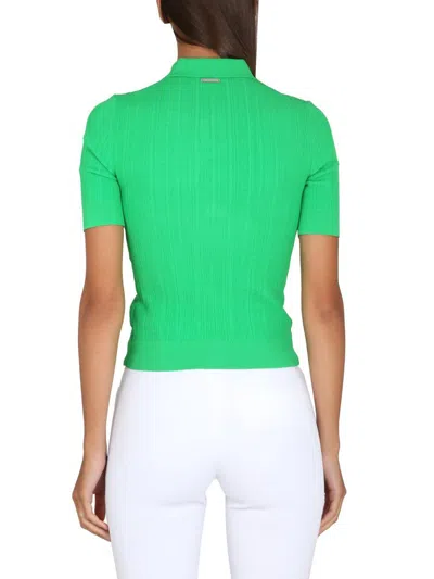 Shop Michael Kors Polo Shirt In Green