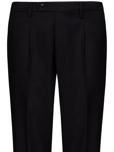 Shop Michele Carbone Trousers In Black
