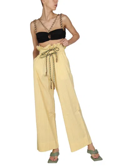 Miista Mara Cut-out Top In Black