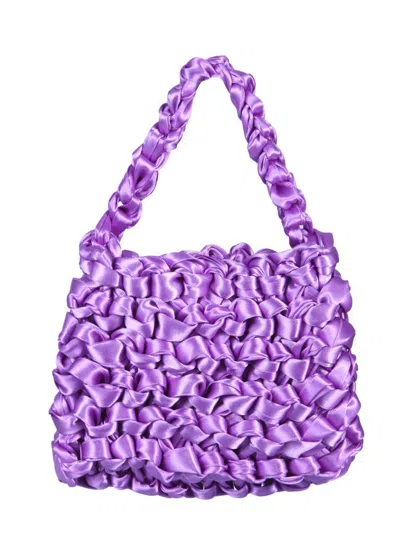 Shop Miista Mini Theodore Bag In Purple