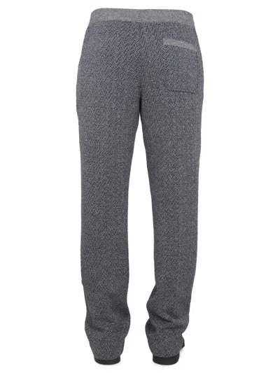 Missoni Textured Trousers In Gray