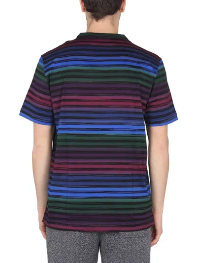 Shop Missoni Logo Print T-shirt In Multicolour
