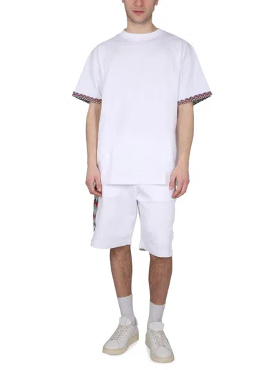 Shop Missoni T-shirt With Logo In White