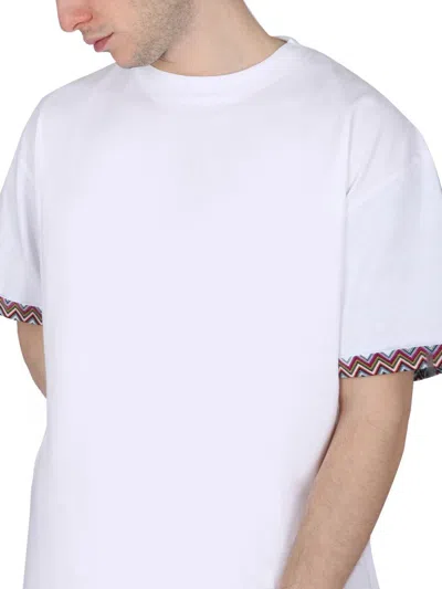 Shop Missoni T-shirt With Logo In White