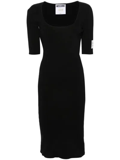 Shop Moschino Dress Clothing In Black