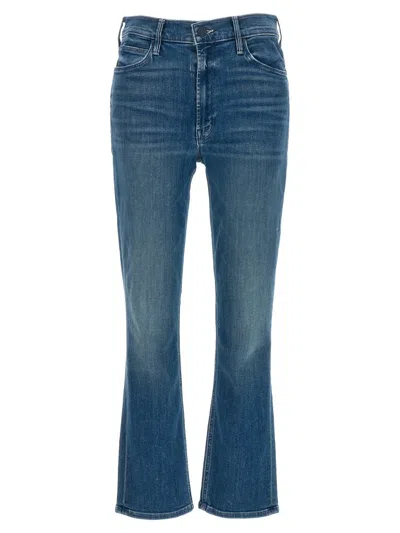 Shop Mother 'the Mid Rise Dazzler Ankle' Jeans In Blue