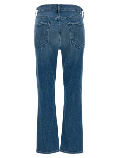 Shop Mother 'the Mid Rise Dazzler Ankle' Jeans In Blue