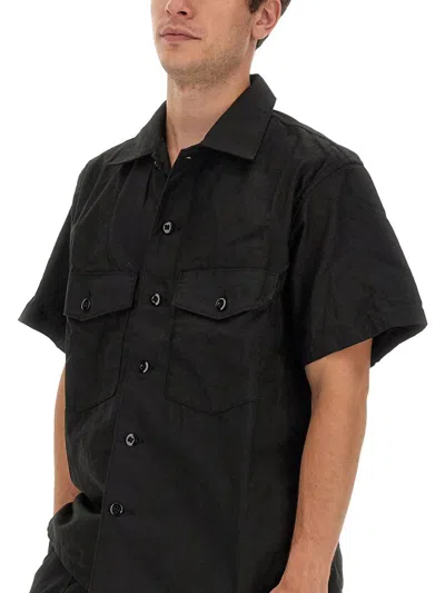 Shop Needles Regular Fit Shirt In Black