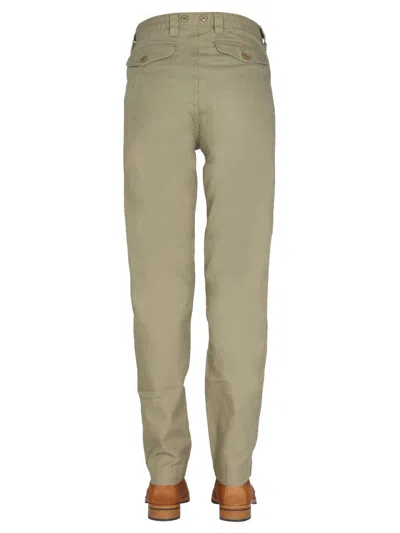 Shop Nigel Cabourn Regular Fit Jeans In Military Green