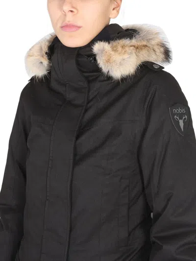 Shop Nobis Parka Abby In Black