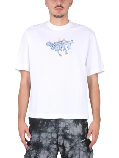 Shop Off-white Crewneck T-shirt
