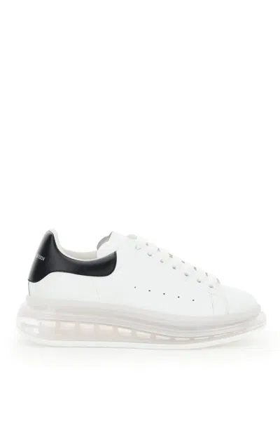 Shop Alexander Mcqueen Oversize Sole Air Sneakers In Bianco