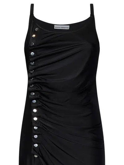 Shop Rabanne Paco  Dress In Black