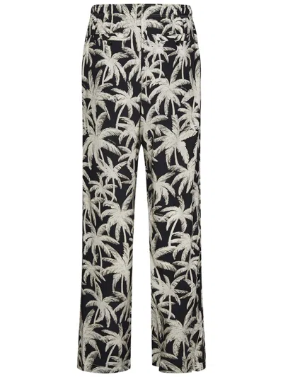 Shop Palm Angels Palm Trousers In Black