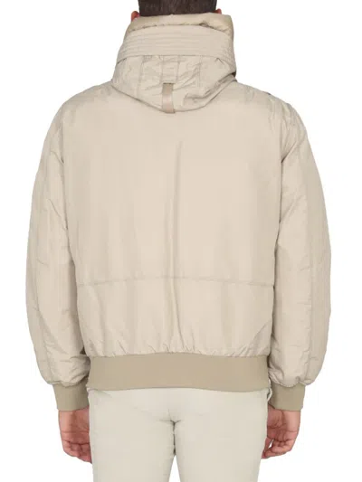 Shop Parajumpers Padded Jacket In Beige