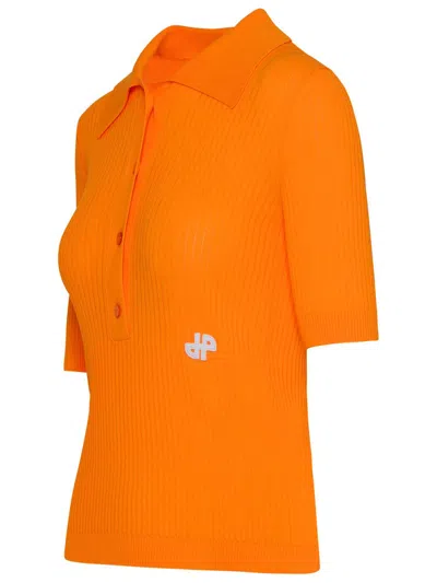 Shop Patou Shirt Polo. In Orange
