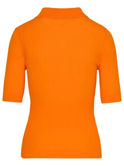 Shop Patou Shirt Polo. In Orange