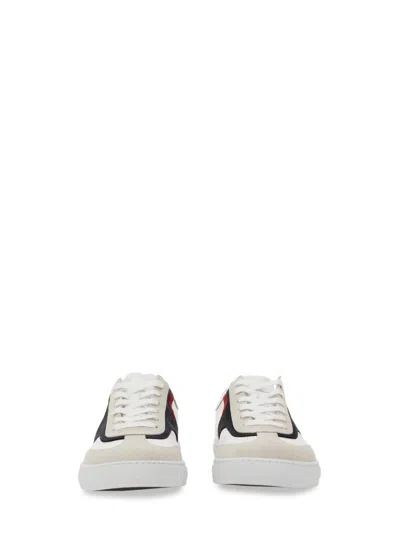 Shop Paul Smith Sneaker With Logo In White