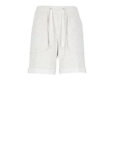 Shop Peserico Shorts Grey