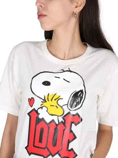 Shop Philosophy Di Lorenzo Serafini "peanuts Love" T-shirt In White
