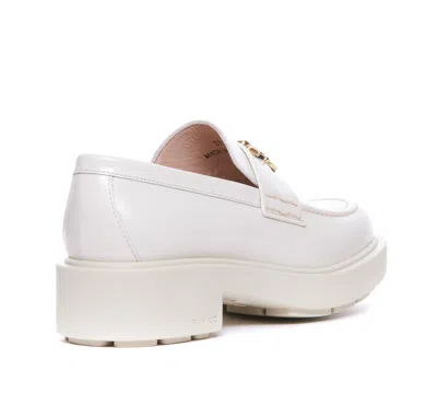 Shop Pinko Flat Shoes In White