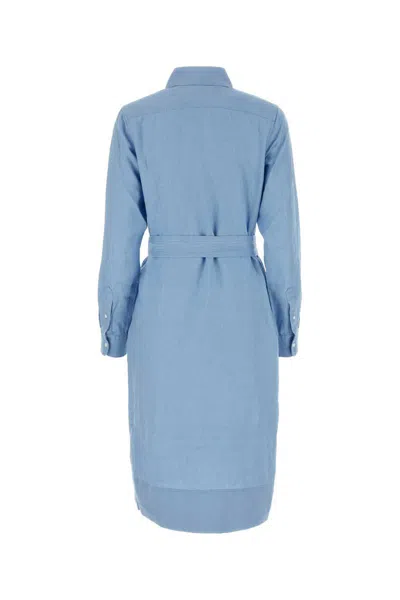 Shop Polo Ralph Lauren Dress In Blue