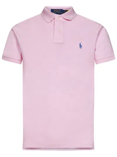 Shop Polo Ralph Lauren Polo Shirt In Pink