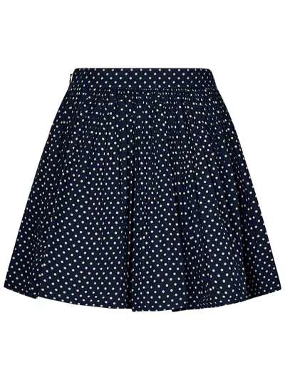 Shop Polo Ralph Lauren Skirt In Blue
