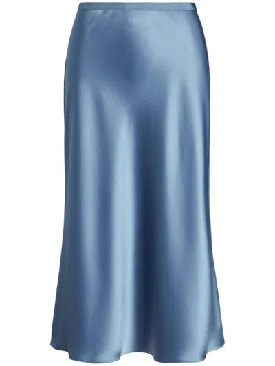 Shop Polo Ralph Lauren Skirts In Blue