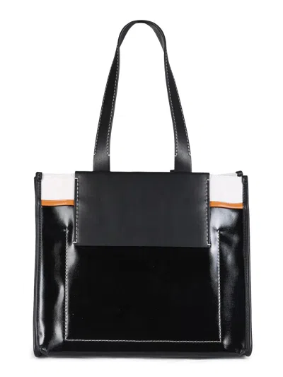 Shop Proenza Schouler White Label Morris Tote Bag In Black