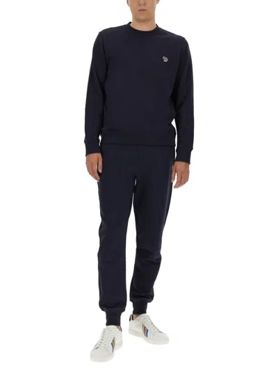 Shop Ps By Paul Smith Ps Paul Smith Jogging Pants In Blue