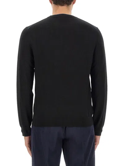 Shop Ps By Paul Smith Ps Paul Smith Jersey With Logo In Black