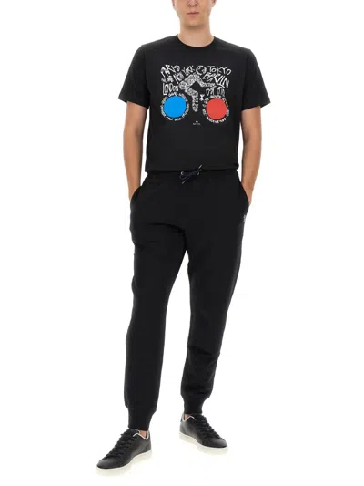 Shop Ps By Paul Smith Ps Paul Smith Jogging Pants In Black