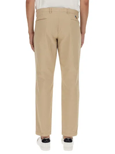 Shop Ps By Paul Smith Ps Paul Smith Regular Fit Pants In Beige