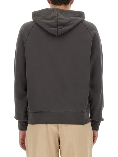 Shop Ps By Paul Smith Ps Paul Smith Sweatshirt With Logo In Charcoal