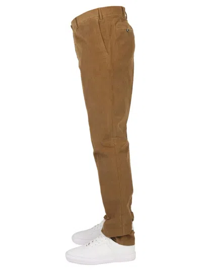 Shop Pt Torino Slim Fit Pants In Brown