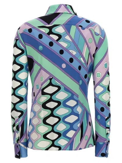Shop Pucci 'vivara' Shirt In Multicolor