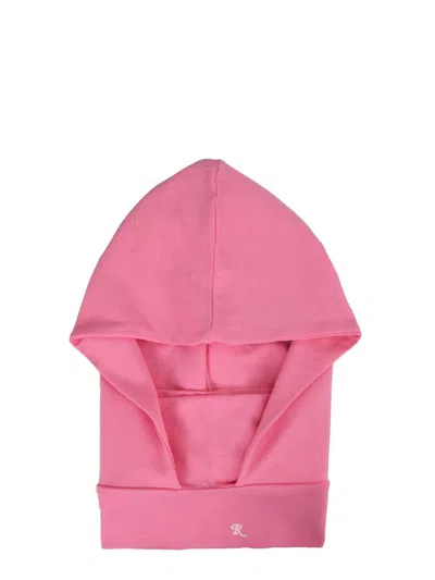 Shop Raf Simons Micromodal Hood In Pink