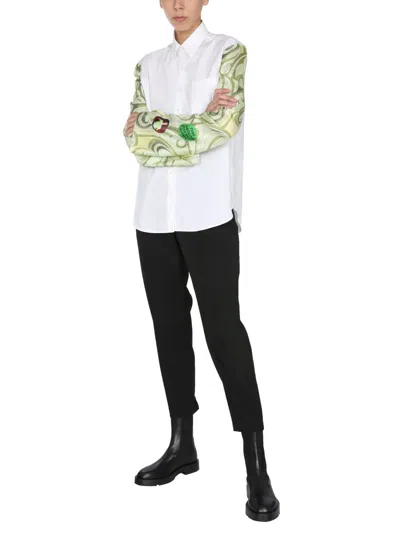 Raf Simons Regular Fit Shirt In White