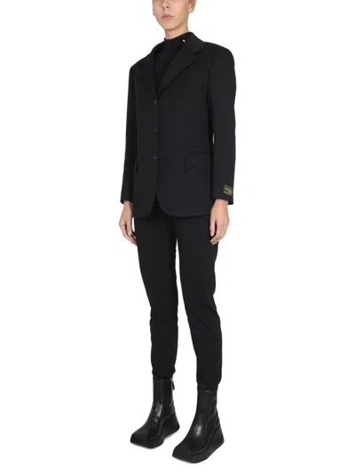 Raf Simons Women's Single-breasted Jacket In Black