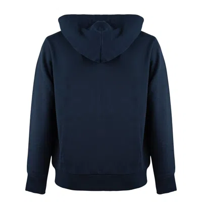 Shop Ralph Lauren Blue Loopback Hoodie