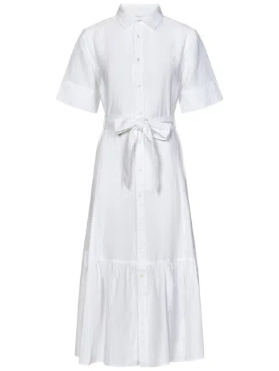 Shop Polo Ralph Lauren Ralph Lauren Midi Dress In White