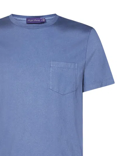 Shop Ralph Lauren T-shirt In Clear Blue
