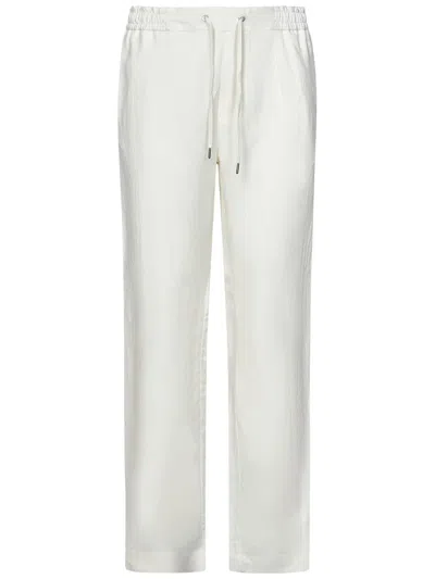 Shop Ralph Lauren Trousers In White