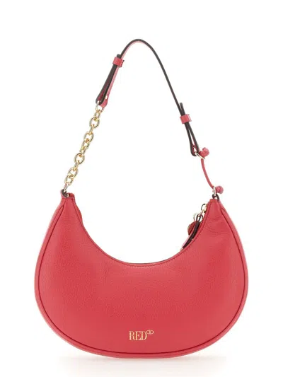 Shop Red Valentino Hobo Shoulder Bag In Fuchsia